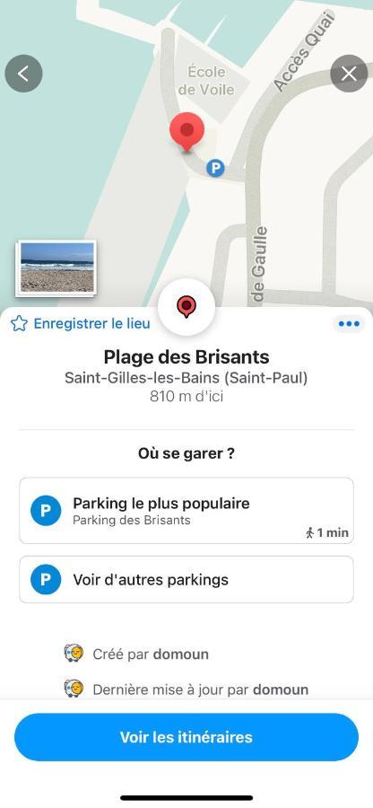 Prana Lodge Saint Gilles Les Bains 800 M De La Plage Exterior foto